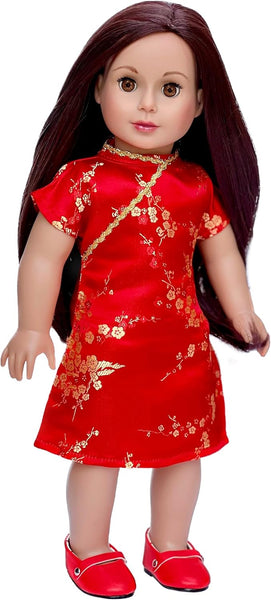 Asian Beauty - Doll Clothes for American Girl Doll - Traditional Dress