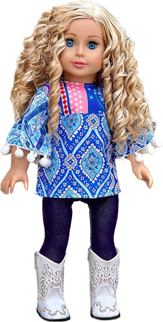 Stylish - 3 Piece Doll Outfit for 18 inch American Girl Doll