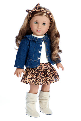 ZQDOLL Stylish American Girl Doll Clothes, 18-Inch